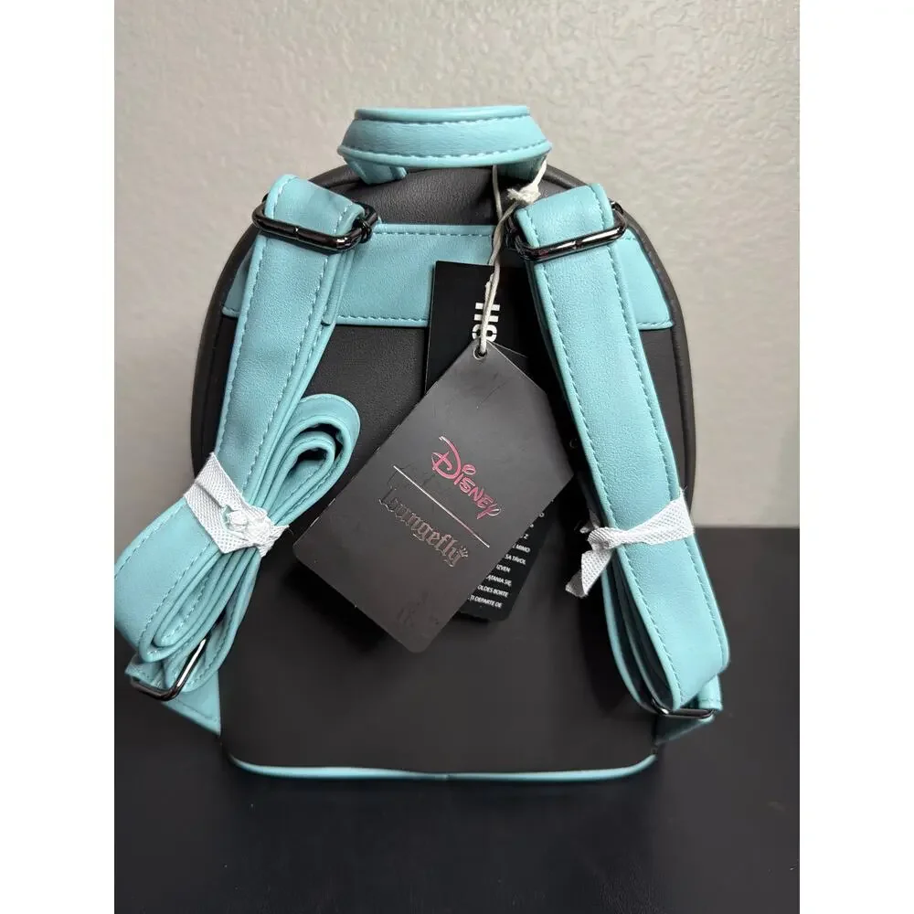 Loungefly Disney Alice In Wonderland Winter Drawing Mini Backpack - Picture 4 of 6